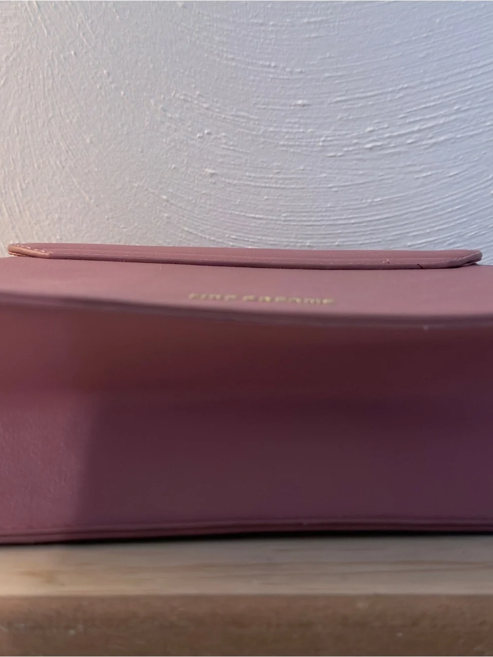 Like Dreams Mauve Pink Chain-Handle Crossbody Bag
